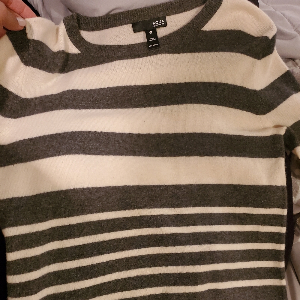 Aqua Cashmere sweater